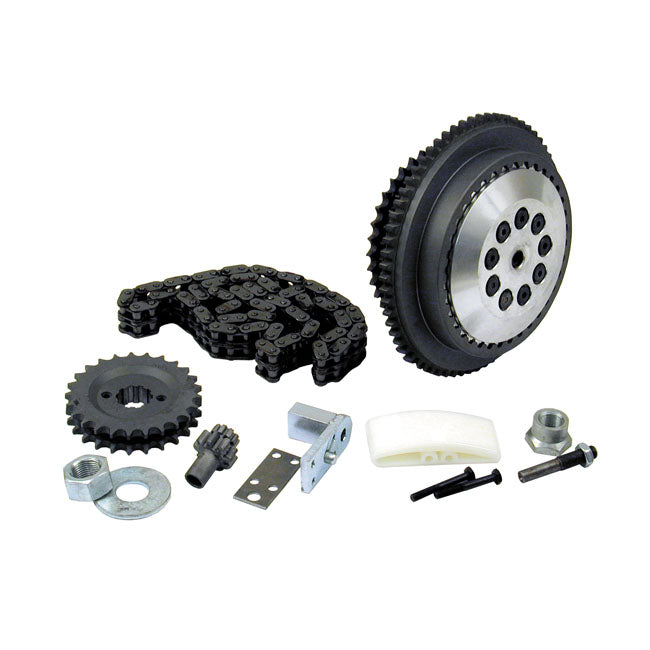 BDL, primary chain drive kit. With rigid motor sprocket — 94-06 Softail; 94-05 Dyna (NU)