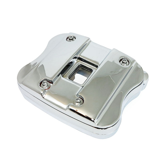 Evo Sportster rocker cover set (1 cyl.). Chrome — 91-03 XL Sportster; 86-90 XL crankvented models when umbrella valve is nut used (NU)