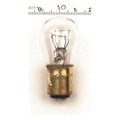 Stop/taillight 12v light bulb. repl. 1157. Clear glass