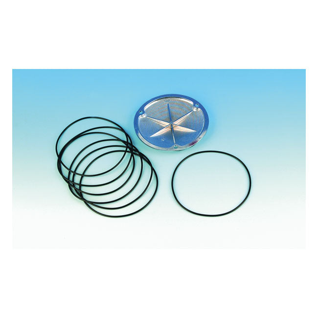 James, o-ring derby cover — L84-98 Big Twin (NU)