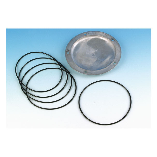 James, o-ring derby cover — 99-05 Dyna; 99-06 Softail; FLT/Touring (NU)
