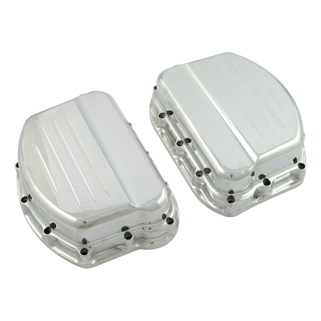Paughco, Rocker covers. custom style aluminum. Polished