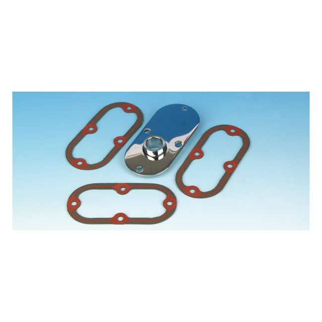 James, gasket inspection cover. .062" paper/silicone — 65-06 Big Twin (Excl. FLT/Touring; FXR; 2006 Dyna) (NU)