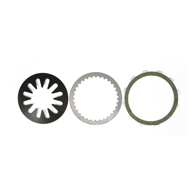 BDL. Aramid clutch plate set. Extra plate kit — 98-17 Big Twin (excl. 13-17 Big Twin with A&S clutch; 2017 M8) (NU)