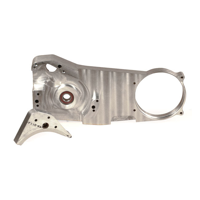 Bdl billet motor plate kit — 70-78 4-speed Shovel with ratchet lid transmission (NU)