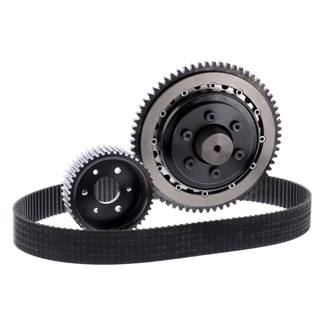 BDL, bolt-in elec. start 8mm belt drive kit. Softail