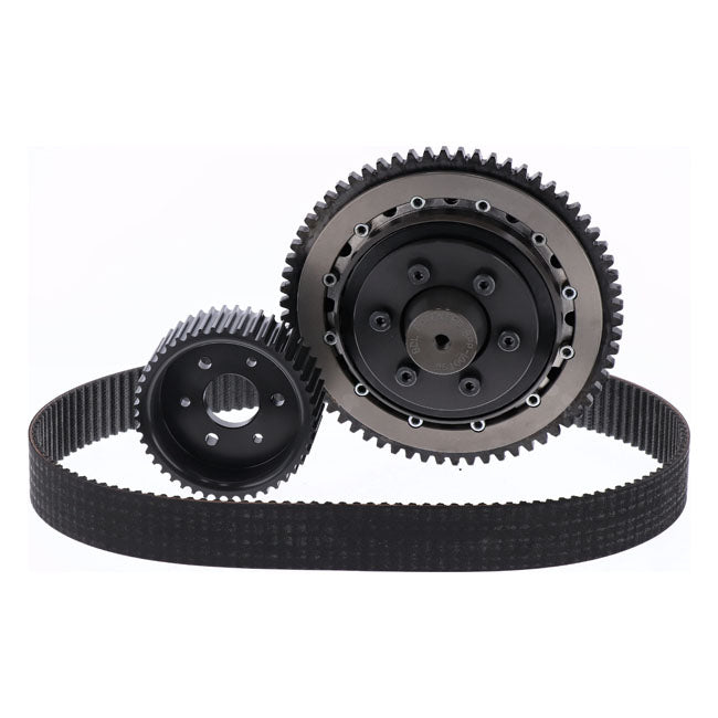 BDL, bolt-in elec. start 8mm belt drive kit. Softail
