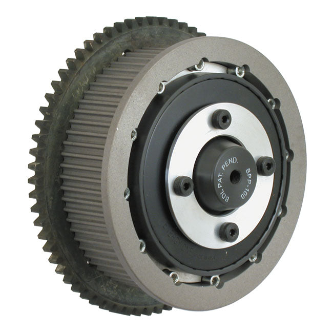 BDL, Signature Series 2" belt drive kit. Flame design — 90-06 Softail (NU)