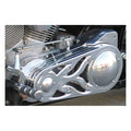 BDL, Signature Series 2" belt drive kit. Flame design — 90-06 Softail (NU)