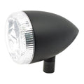 3-1 LED bullet taillight / turn signal combo. Black. Clear — Universal