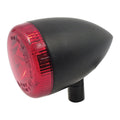 3-1 LED bullet taillight / turn signal combo. Black. Red — Universal