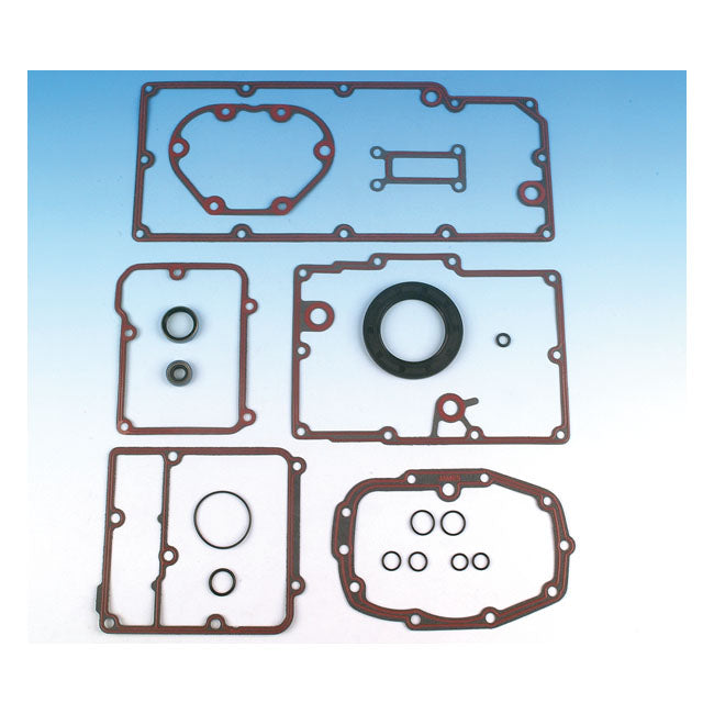 James, transmission gasket & seal kit — 00-06 Softail; 99-05 Dyna; 99-06 FLT/Touring (NU)