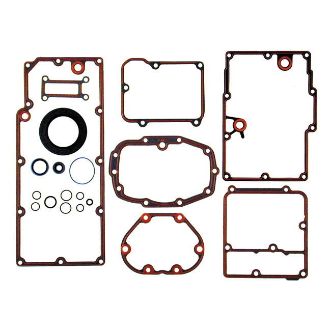 James, transmission gasket & seal kit — 00-06 Softail; 99-05 Dyna; 99-06 FLT/Touring (NU)
