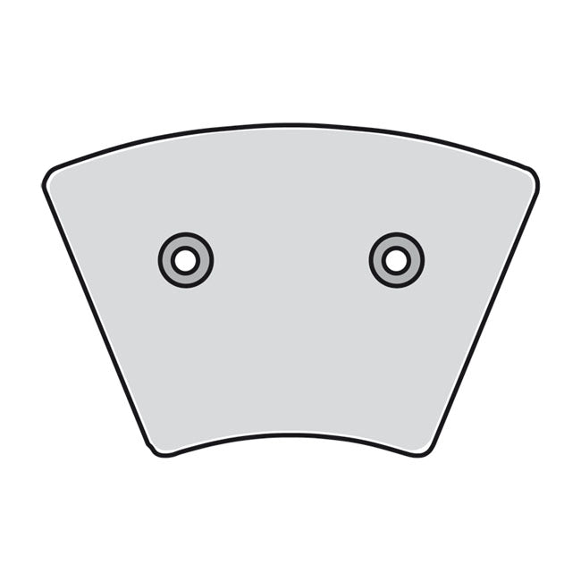 MCS, brake pads front. Organic — Front: 74-77 FX; XL Sportster (NU)