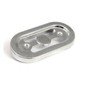 Voltage regulator/rectifier cover. Chrome — 91-03 Dyna (NU)