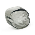 Laydown taillight lens. Light smoke — 73-98 H-D; 1999 Softail (NU)