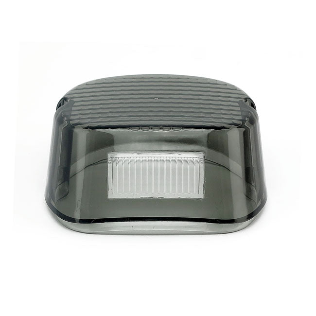 Laydown taillight lens. Light smoke — 73-98 H-D; 1999 Softail (NU)