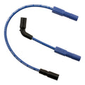 Accel, 8mm Ferro Spiral core spark plug wire set. Blue — 08-12 XR1200 (NU)