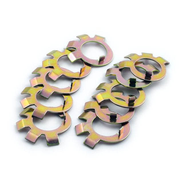 Lock tab washer, clutch hub nut
