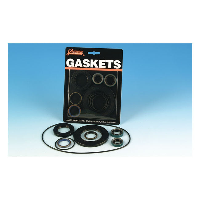 James, transmission mainshaft seal kit — L84-93 5-speed Big Twin Softail; FXR; Dyna; FLT/Touring (NU)