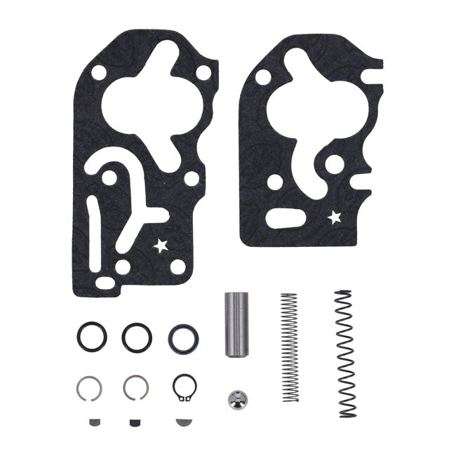 S&S HVHP oil pump, master rebuild kit — 92-99 Big Twin (Excl. Twin Cam) with S&S HVHP oil pump only (NU)