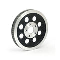 Reproduction OEM style wheel pulley 61t, 1-1/8" belt. Black — 91-99 XL Sportster (NU)