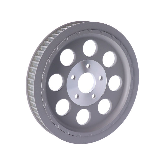 Reproduction OEM style wheel pulley 65t, 1-1/2" belt. Silver