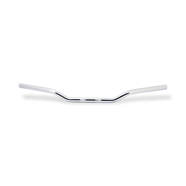 2" rise drag bar 1" chrome — 82-22 H-D (Excl. 08-22 e-throttle & 88-11 Springers) with 1" I.D. risers (NU)