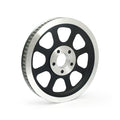 Reproduction OEM style wheel pulley 70t, 1-1/8" belt. Black — 00-06 Softail (Excl. FXSTD) (NU)