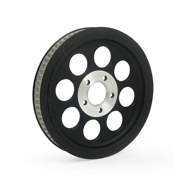 Reproduction OEM style wheel pulley 70t, 1-1/2" belt. Black — 00-03 FLT/Touring (NU)