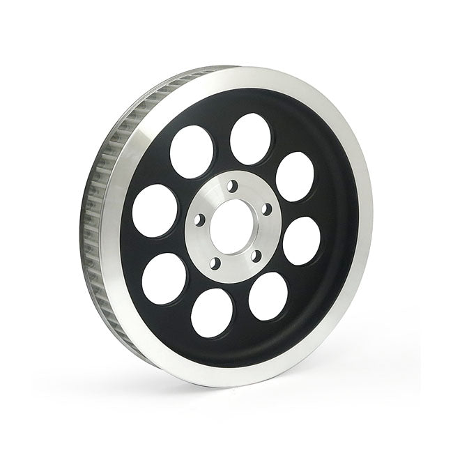Reproduction OEM style wheel pulley 70t, 1-1/2" belt. Black — 00-03 FLT/Touring (NU)