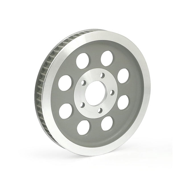 Reproduction OEM style wheel pulley 61t, 1-1/8" belt. Silver — 00-03 XL Sportster (NU)