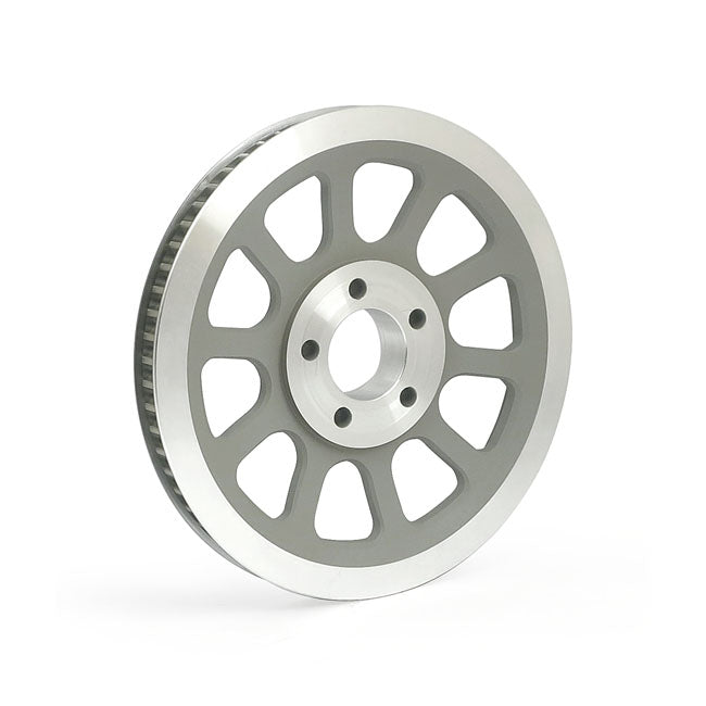 Reproduction OEM style wheel pulley 66t, 20mm belt. Silver