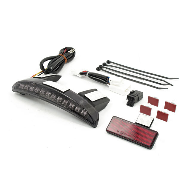 Chopped fender edge LED taillight. Smoke lens — 11-13 883N; 1200V; 1200X (NU)