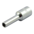 1/4" 12-point brake pad pin socket tool. 3/8" drive