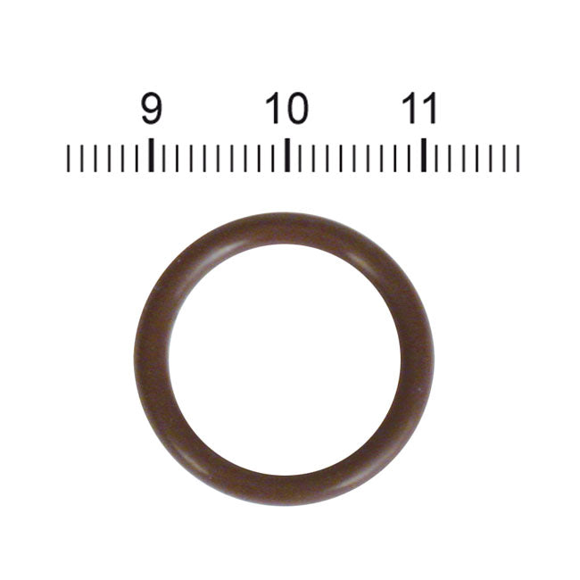 James O-ring, pushrod cover / dipstick / oil pump. Viton