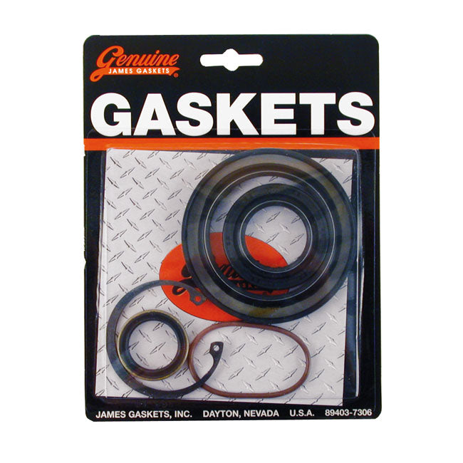 James, transmission mainshaft seal kit — 07-17 Softail; 06-17 Dyna; 07-16 FLT/Touring (NU)