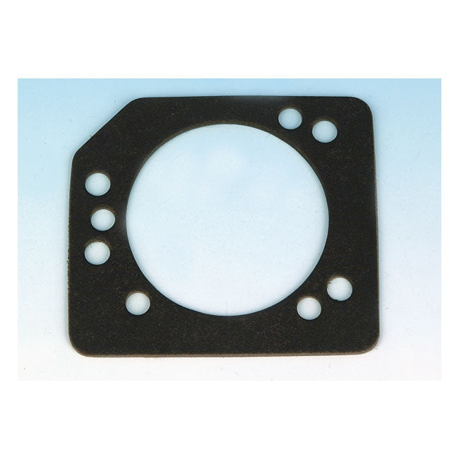 James, gasket carb/throttle body to air cleaner housing — 01-15 Softail; 04-17 Dyna (Excl. FXDL; FXDWG; FXDF; FLD 103" with oval ''High Output'' SE filter system); 02-07 FLT/Touring (NU)