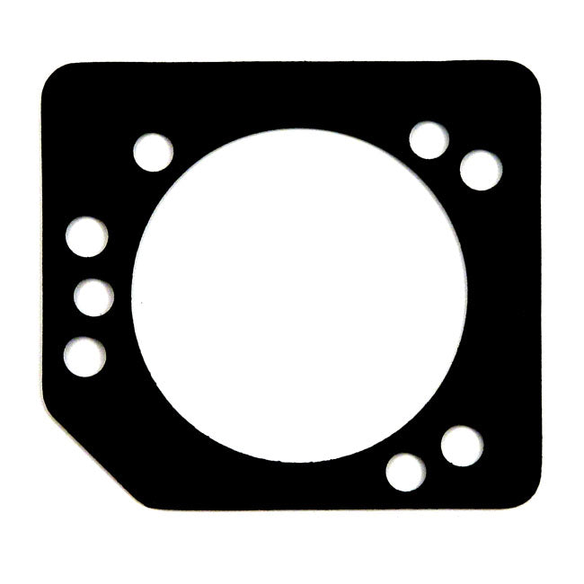 James, gasket carb/throttle body to air cleaner housing — 01-15 Softail; 04-17 Dyna (Excl. FXDL; FXDWG; FXDF; FLD 103" with oval ''High Output'' SE filter system); 02-07 FLT/Touring (NU)