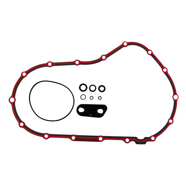 James, primary cover gasket kit. Silicone — 04-22 XL Sportster; 08-12 XR1200 (NU)