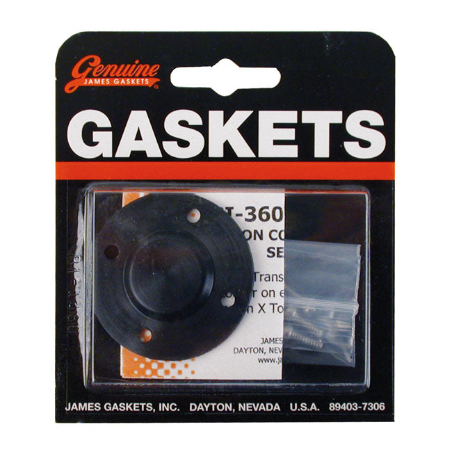 James end plate, countershaft. Black
