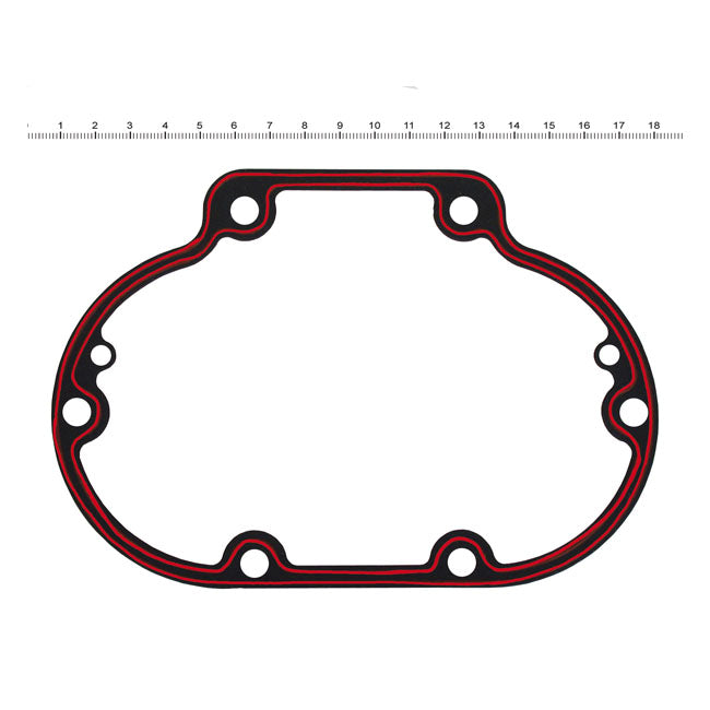 James, gasket transmission end cover. RCM/silicone