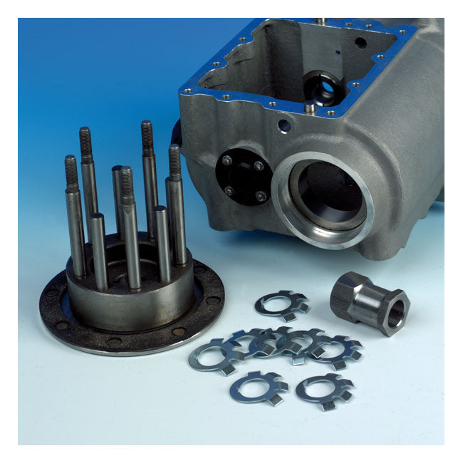 James lock tab washer, clutch hub nut