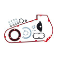 James, primary cover gasket & seal kit. Inner/outer — 65-69 Big Twin (NU)