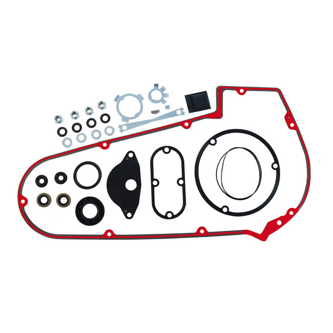 James, primary cover gasket & seal kit. Inner/outer — 70-E80 Big Twin (NU)