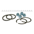 James, exhaust gasket & mount kit. Wire/Graphite gaskets — 84-26 Big Twin; 86-22 (NU) XL Sportster; 08-12 (NU) XR1200; 87-10 (NU) Buell XB