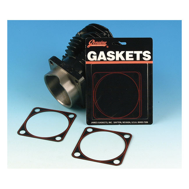James gasket set, cylinder base. RCM .022" — 37-47 74" Knuckle; 74/80" Big Twin Flathead (NU)