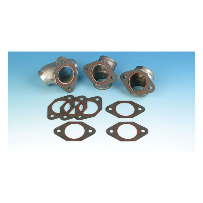 James, carburetor to manifold gasket. Keihin — L78-89 Big Twin; L78-87 XL Sportster. With OEM Keihin butterfly carburetor (NU)