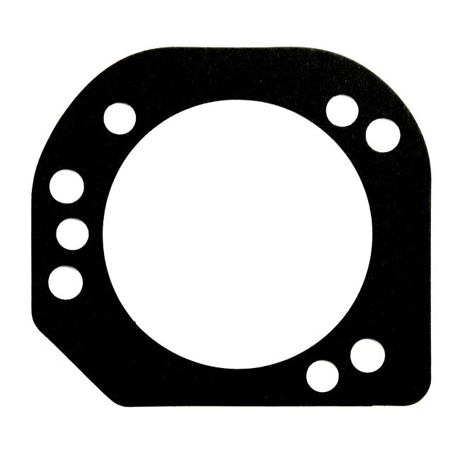 James, gasket carb/throttle body to air cleaner housing — 01-15 Softail; 04-17 Dyna (Excl. FXDL; FXDWG; FXDF; FLD 103" with oval ''High Output'' SE filter system); 02-07 FLT/Touring (NU)