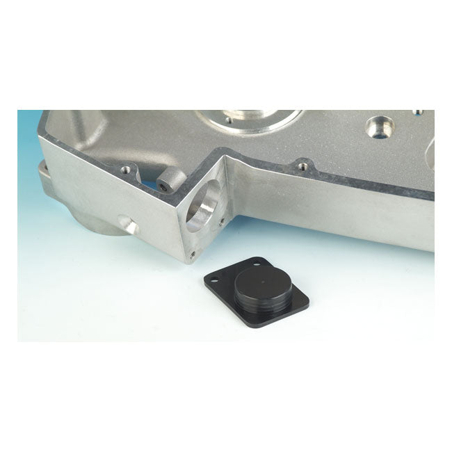 James, solenoid block-off plug